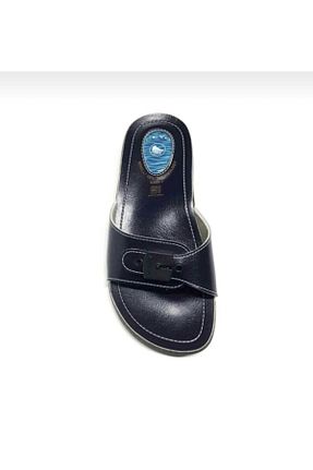 دمپائی مشکی زنانه چرم مصنوعی Ceyo - کد 70826449