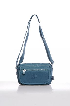 کیف پستچی آبی زنانه پارچه ای Smart Bag - کد 71475892