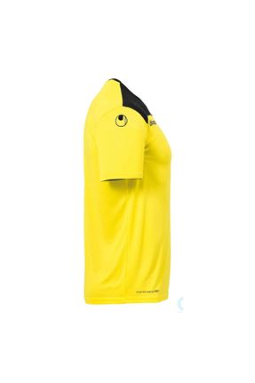 تی شرت زرد مردانه رگولار پلی استر قابلیت خشک شدن سریع کد 94284706