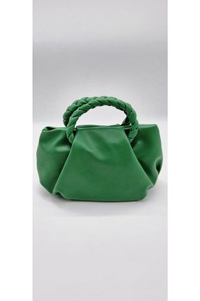 کیف دوشی سبز زنانه چرم مصنوعی MATS ÇANTA - کد 283452728