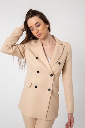 کت بژ زنانه رگولار Swass - کد 283202888