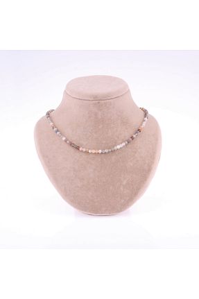 گردنبند جواهر رنگی زنانه سنگ طبیعی OSMANLI DEĞERLİ TAŞ - کد 283383479