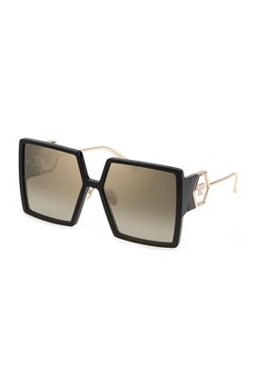 عینک آفتابی مشکی زنانه UV400 PHILIPP PLEIN - کد 283385551