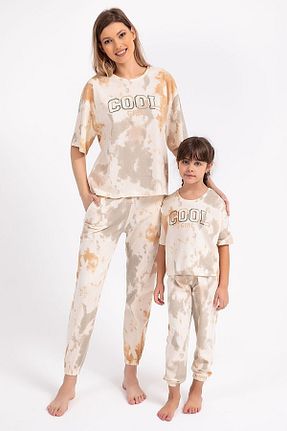 ست لباس راحتی بژ زنانه Batik Pimody - کد 283405732