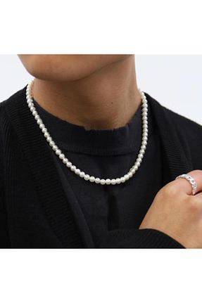 گردنبند مروارید سفید bueistanbul - کد 283859652