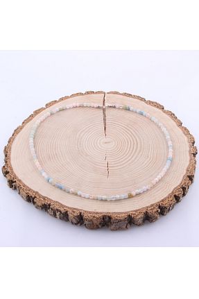 گردنبند جواهر رنگی زنانه سنگ طبیعی OSMANLI DEĞERLİ TAŞ - کد 284040481