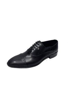 کفش کلاسیک مشکی مردانه چرم خالص Pierre Cardin - کد 284054009