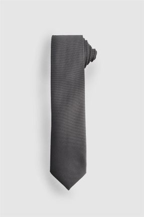 کراوات طوسی مردانه İnce پلی استر کد 238921887