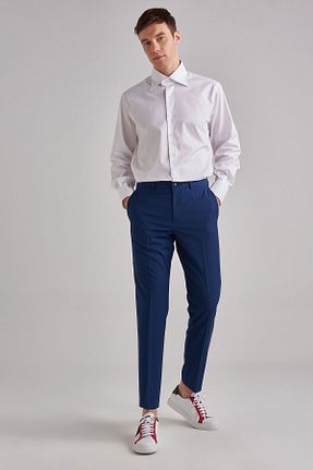 شلوار آبی مردانه پارچه Hugo Boss - کد 284602522
