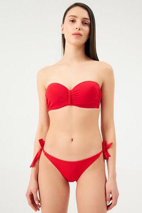 بالاتنه بیکینی قرمز زنانه ساده Eros - کد 280811036