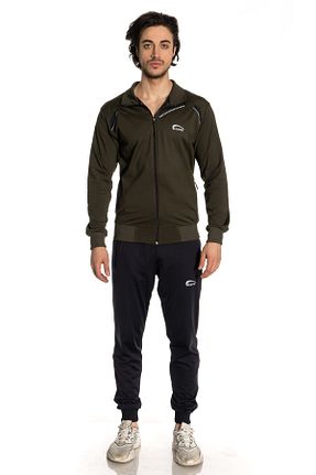 ست بالاتنه و پائین تنه سبز مردانه بافتنی Cramp Spor - کد 285325033