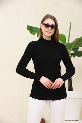 پلیور مشکی زنانه رگولار VEGENZE - کد 283960129