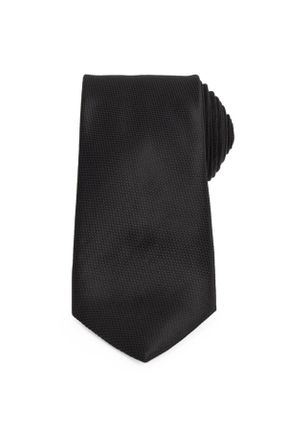 کراوات مشکی مردانه پلی استر İnce کد 3293708