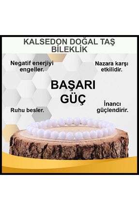 دستبند جواهر سفید زنانه سنگ طبیعی OSMANLI DEĞERLİ TAŞ - کد 285719731