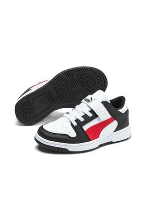 کفش اسنیکر بنفش بچه گانه بند دار Puma - کد 286019739