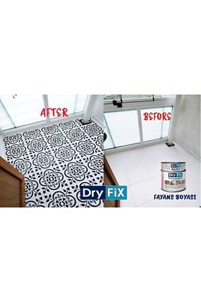 رنگ نمای ساختمان سفید Dryfix - کد 262292211