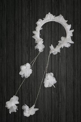 تاج سفید زنانه lohusahamile - کد 285553508