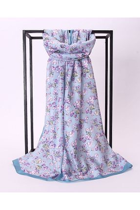 روسری آبی Silk Home - کد 286458756
