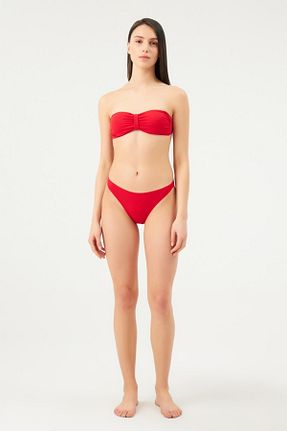 پائین تنه بیکینی قرمز زنانه ساده Eros - کد 100112587