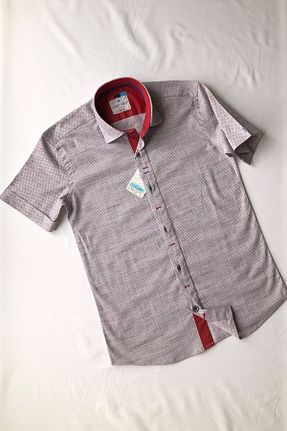 پیراهن زرشکی بچه گانه رگولار Louis Kids - کد 284845916