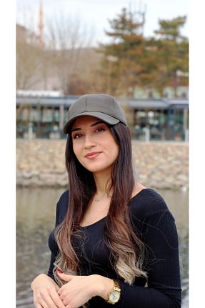 کلاه خاکی زنانه چرم خالص OTAC - کد 287097346