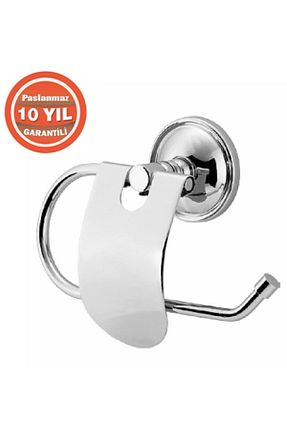 پایه دستمال توالت طوسی برنجی ÇELİK BANYO - کد 287665754