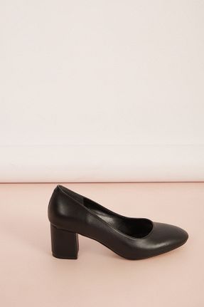 کفش کلاسیک مشکی زنانه پاشنه تخت Shoes Time - کد 287164185
