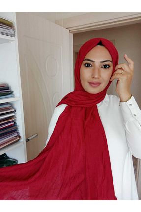 شال زرشکی زنانه avzen şal - کد 288452660