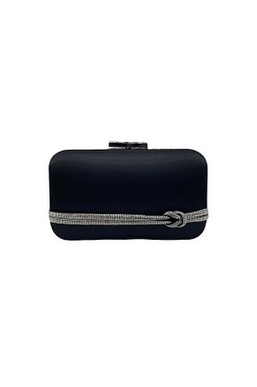 کیف مجلسی مشکی زنانه پارچه ای Busrabags - کد 288764686
