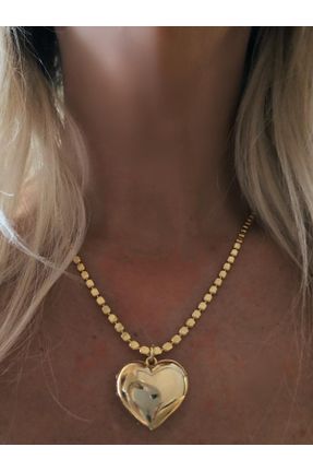 گردنبند جواهر طلائی زنانه روکش طلا کد 288213591