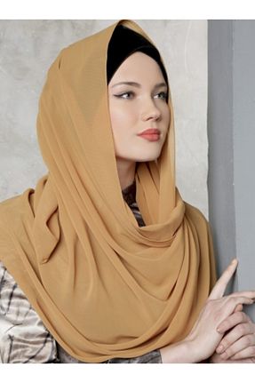 شال زرد زنانه شیفون Differenza - کد 72121816