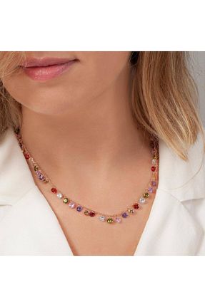 گردنبند نقره سفید زنانه 925 عیار SETMİLA - کد 72446008