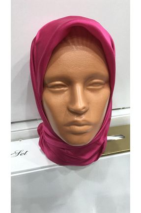 روسری صورتی ساتن MİSS İPEK - کد 72661804