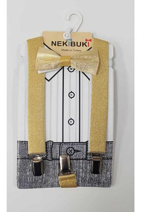 آویز شلوار طلائی بچه گانه پارچه ای NEKİBUKİ - کد 72586868
