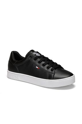 کفش اسنیکر مشکی زنانه بند دار U.S. Polo Assn. - کد 33365855