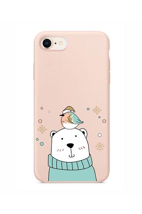 کاور و قاب صورتی iPhone 7 mooodcase - کد 73101022