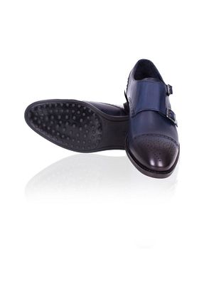 کفش کلاسیک سرمه ای مردانه پاشنه کوتاه (1 - 4 سانتی متر) BLU - کد 35878462