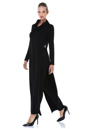 تونیک مشکی زنانه بافتنی Quincey - کد 3690619
