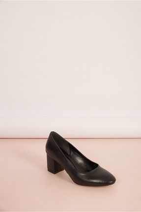 کفش کلاسیک مشکی زنانه پاشنه تخت Shoes Time - کد 287164185