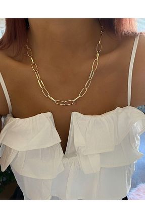 گردنبند جواهر طلائی زنانه برنجی imperial accessories - کد 181837181