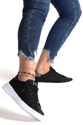 کفش پیاده روی مشکی زنانه میکروفیبر U.S. Polo Assn. - کد 289417099