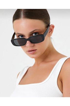 عینک آفتابی مشکی زنانه UV400 Genel Markalar - کد 289562648