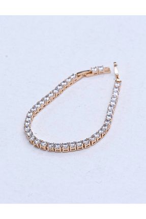 دستبند استیل (فولاد) طلائی زنانه استیل (فولاد) BAHAI STYLE - کد 167010388