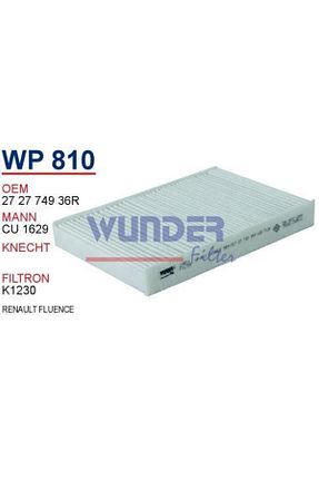 ست فیلتر خودرو WUNDER - کد 289803904