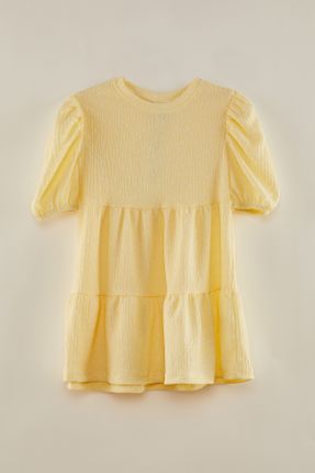لباس زرد بچه گانه بافتنی رگولار کد 289580968