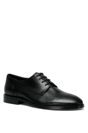 کفش کلاسیک مشکی مردانه پاشنه کوتاه ( 4 - 1 cm ) پاشنه ساده کد 261915509