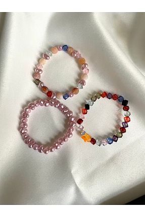 دستبند جواهر رنگی زنانه سنگ Padore Accessory - کد 291195397
