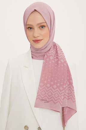 شال صورتی زنانه پنبه پلی استر Armine - کد 291784934