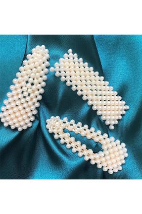 گیره سر سفید زنانه MR. ÇELİK PREMİUM - کد 290428868