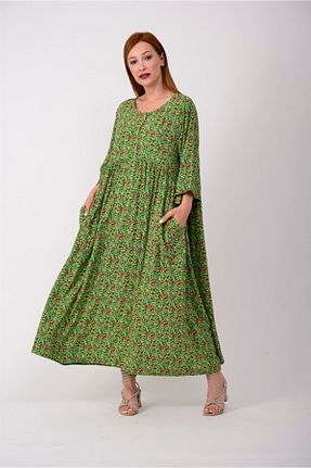 لباس سبز زنانه بافتنی ZTO - کد 290514520